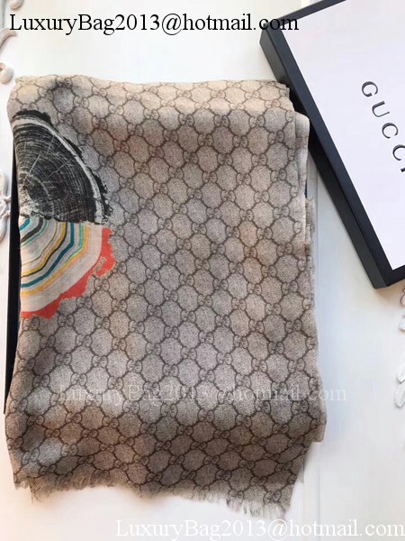 Gucci Scarf G2365 Grey