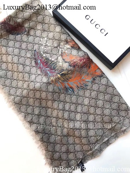 Gucci Scarf G2365 Grey