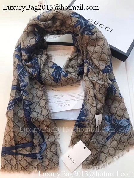 Gucci Scarf G2538 Grey