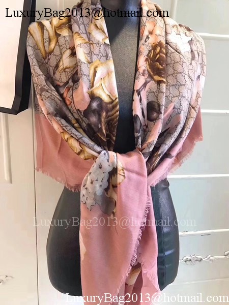 Gucci Scarf G2580 Pink