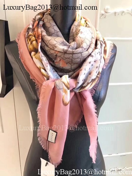 Gucci Scarf G2580 Pink