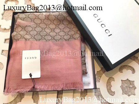 Gucci Scarf G2580 Pink