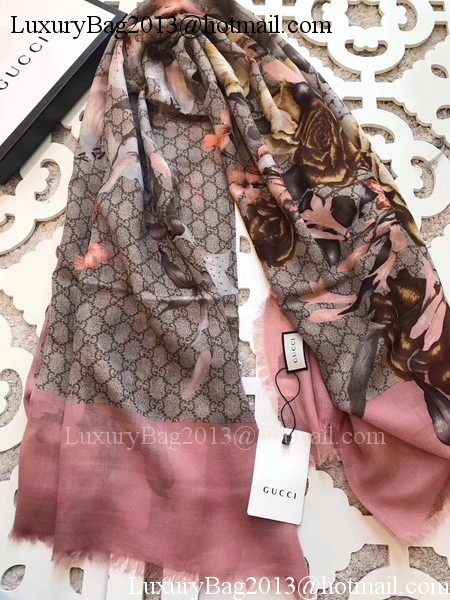 Gucci Scarf G2580 Pink