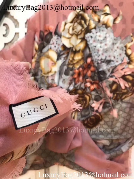 Gucci Scarf G2580 Pink