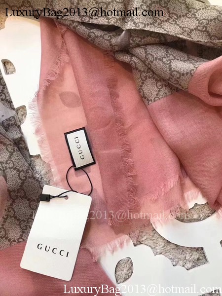 Gucci Scarf G2580 Pink