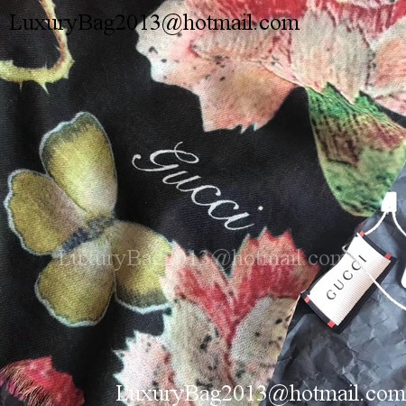 Gucci Scarf G2855 Black