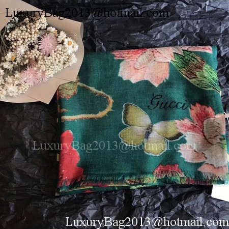 Gucci Scarf G2855 Green