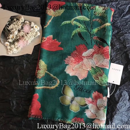 Gucci Scarf G2855 Green