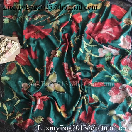 Gucci Scarf G2855 Green