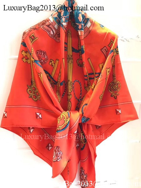 Hermes Scarf H2840 Orange