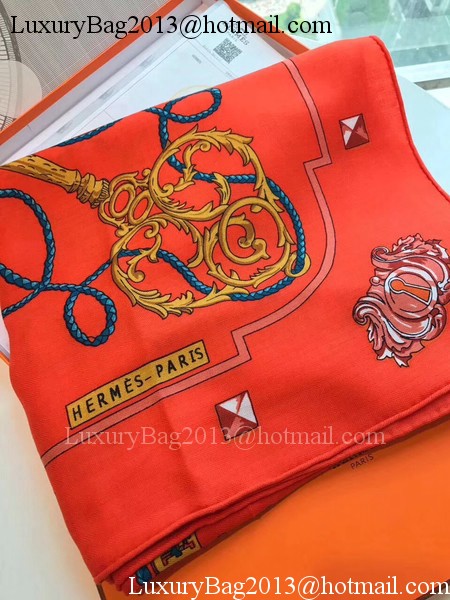 Hermes Scarf H2840 Orange