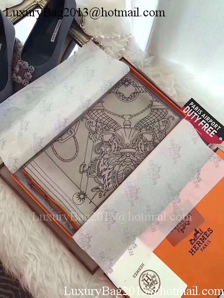 Hermes Scarf H2842 Grey