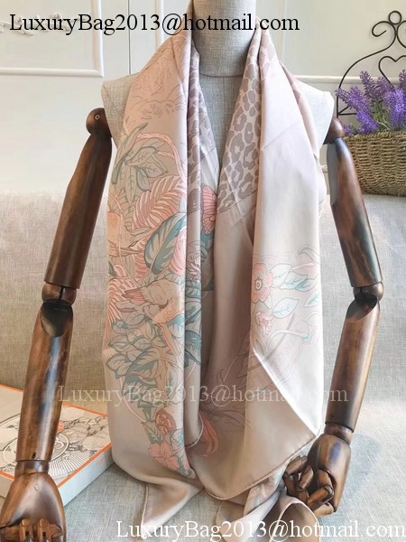 Hermes Scarf H2843 Grey