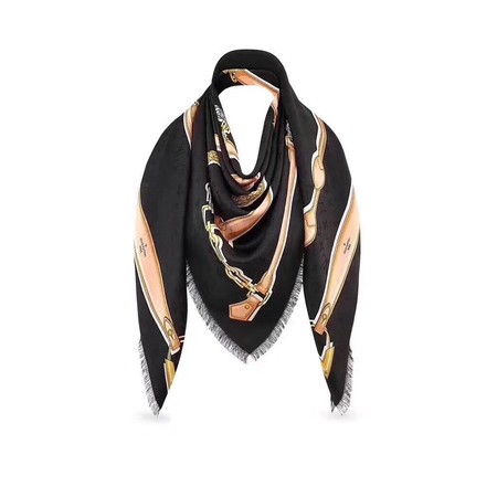 Louis Vuitton Scarf LV2846 Black