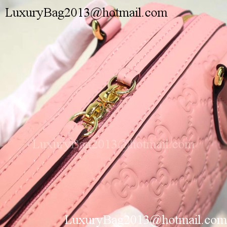 Gucci Joy mini Bag Signature Leather 475842 Pink