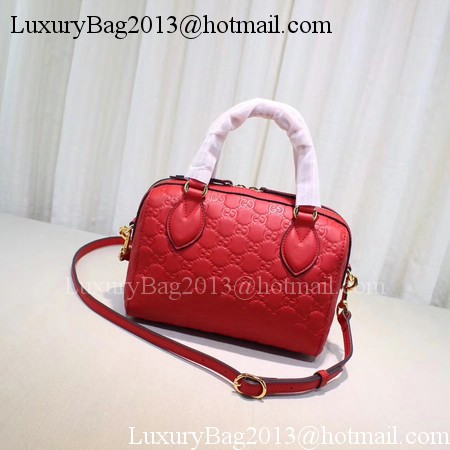 Gucci Joy mini Bag Signature Leather 475842 Red