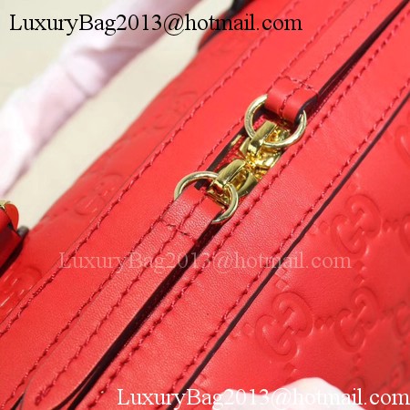 Gucci Joy mini Bag Signature Leather 475842 Red