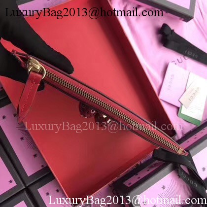 Gucci Original GG Canvas Clutch Cherries 475042 Red