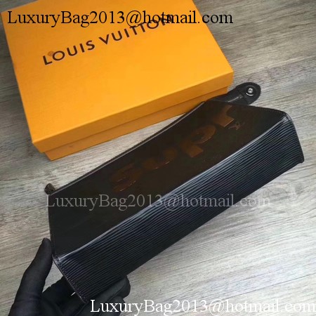 Louis Vuitton Epi Leather POCHETTE VOYAGE MM M30675 Black
