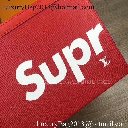 Louis Vuitton Epi Leather POCHETTE VOYAGE MM M30675 Red