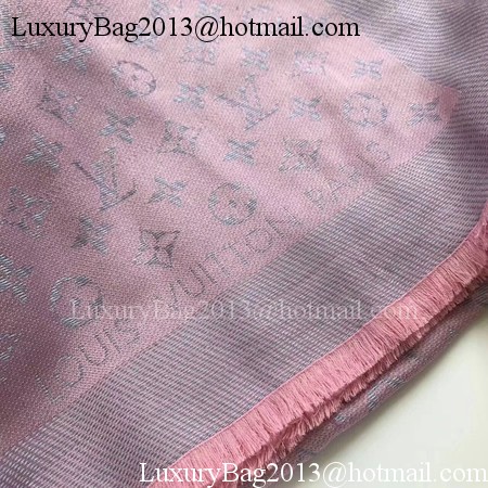 Louis Vuitton MONOGRAM DENIM Scarf M33695 Light Pink