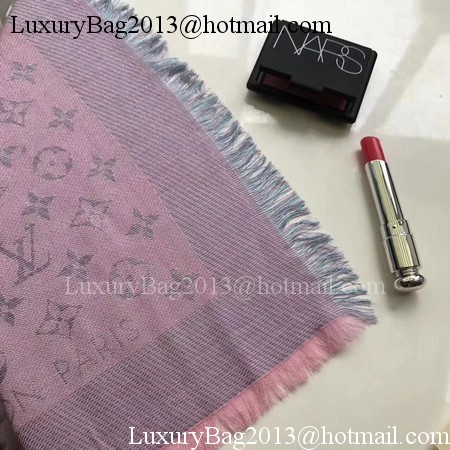 Louis Vuitton MONOGRAM DENIM Scarf M33695 Light Pink