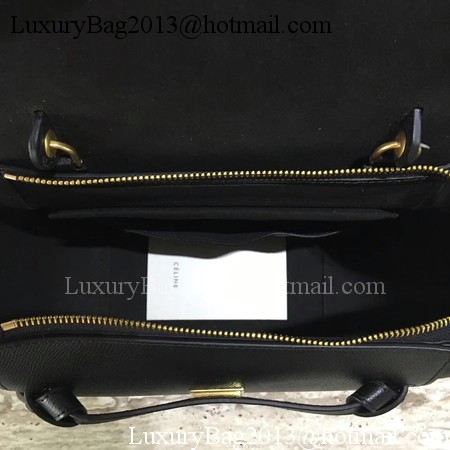 Celine Belt mini Bag Original Leather C98310 Black