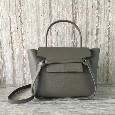 Celine Belt mini Bag Original Leather C98310 Grey