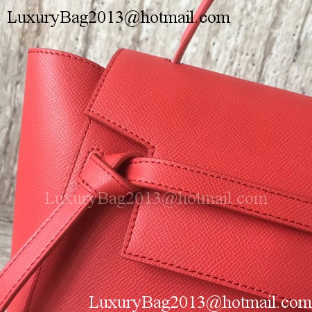 Celine Belt mini Bag Original Leather C98310 Red