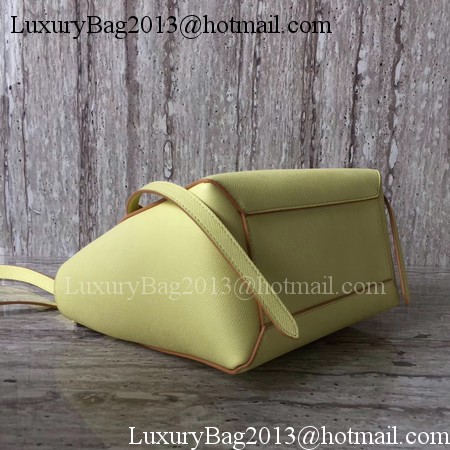 Celine Belt mini Bag Original Leather C98310 Yellow