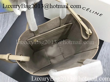 Celine Cabas Phantom Bags Original Leather C3365 Apricot