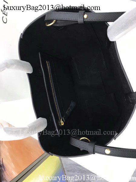 Celine Cabas Phantom Bags Original Leather C3365 Black