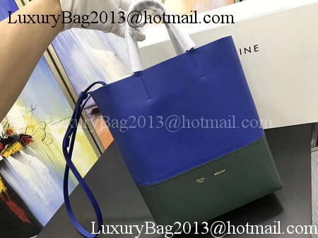 Celine Cabas Phantom Bags Original Leather C3365 Blue&Green