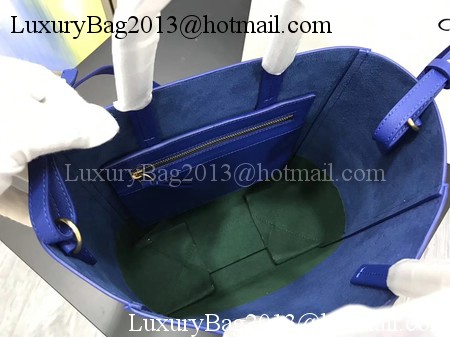 Celine Cabas Phantom Bags Original Leather C3365 Blue&Green