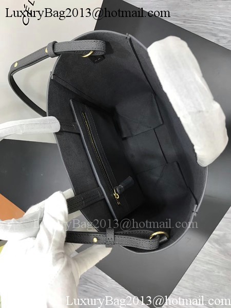 Celine Cabas Phantom Bags Original Leather C3365 Deep Grey