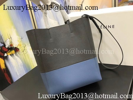 Celine Cabas Phantom Bags Original Leather C3365 Grey&Blue