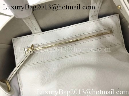 Celine Cabas Phantom Bags Original Leather C3365 OffWhite&Black