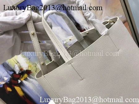 Celine Cabas Phantom Bags Original Leather C3365 OffWhite&Black