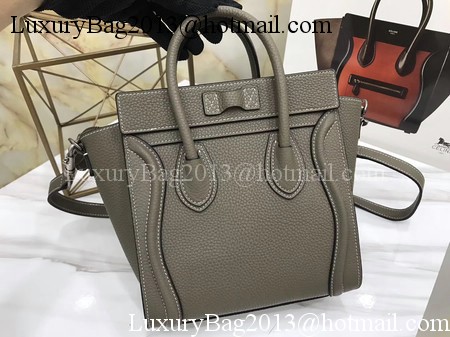 Celine Luggage Nano Tote Bag Original Leather CLY33081S Wheat