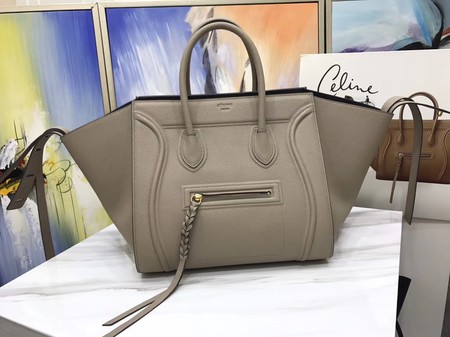 Celine Luggage Phantom Tote Bag Calfskin Leather CT3372 Apricot