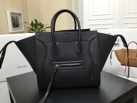 Celine Luggage Phantom Tote Bag Calfskin Leather CT3372 Black