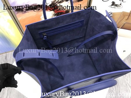 Celine Luggage Phantom Tote Bag Calfskin Leather CT3372 Blue