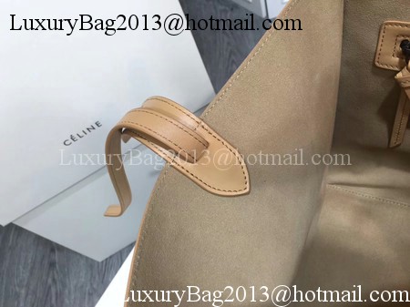 Celine Luggage Phantom Tote Bag Smooth Leather CT3372 Apricot