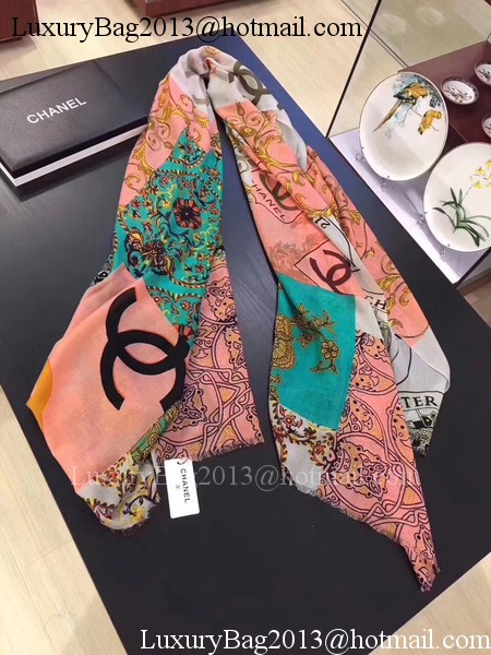 Chanel Scarf A2826 Pink