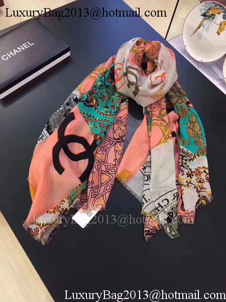 Chanel Scarf A2826 Pink