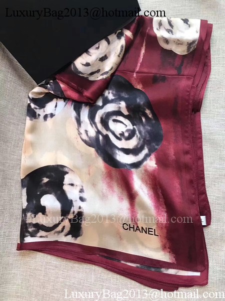 Chanel Scarf C1765 Red