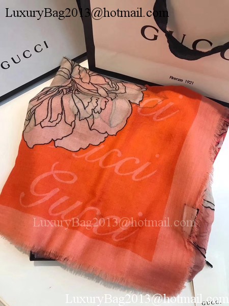 Gucci Scarf G2828 Orange