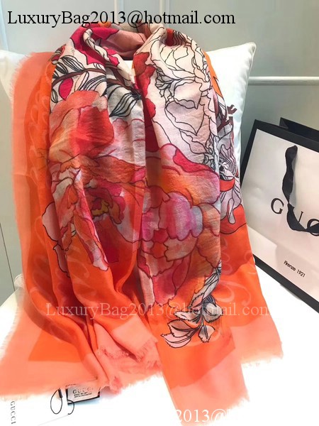 Gucci Scarf G2828 Orange