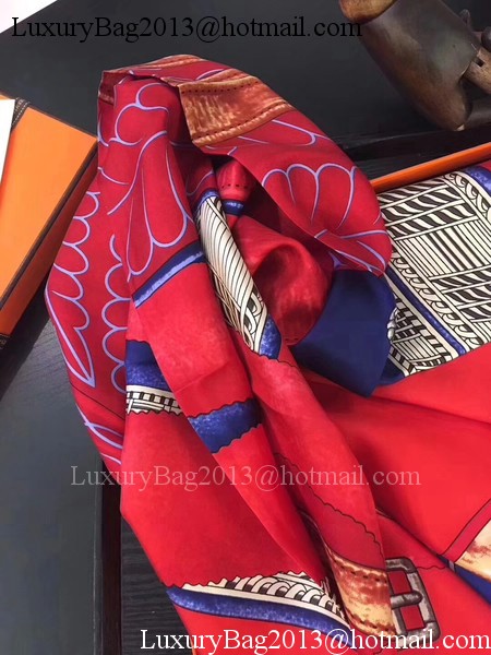 Hermes Scarf H1766 Red