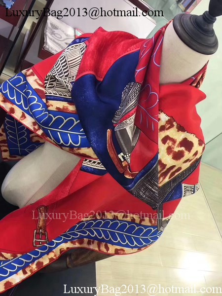 Hermes Scarf H1766 Red